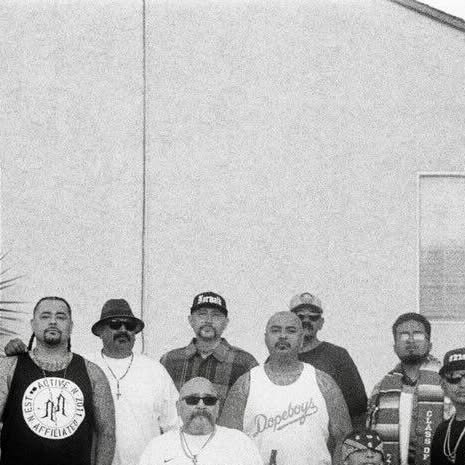 Active & Affiliated crew, black and white