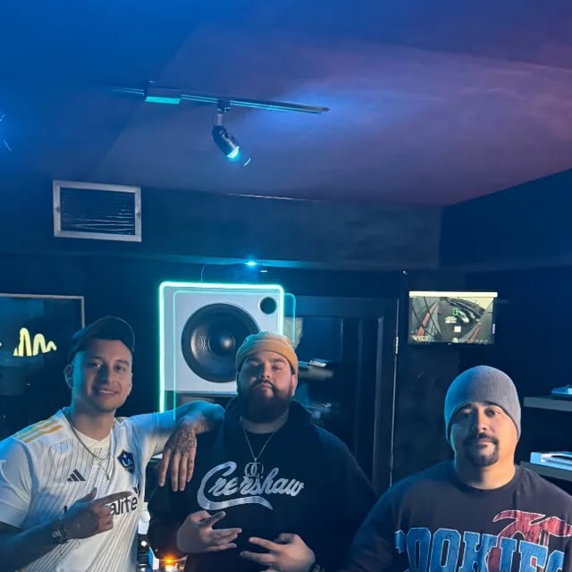 In the studio
